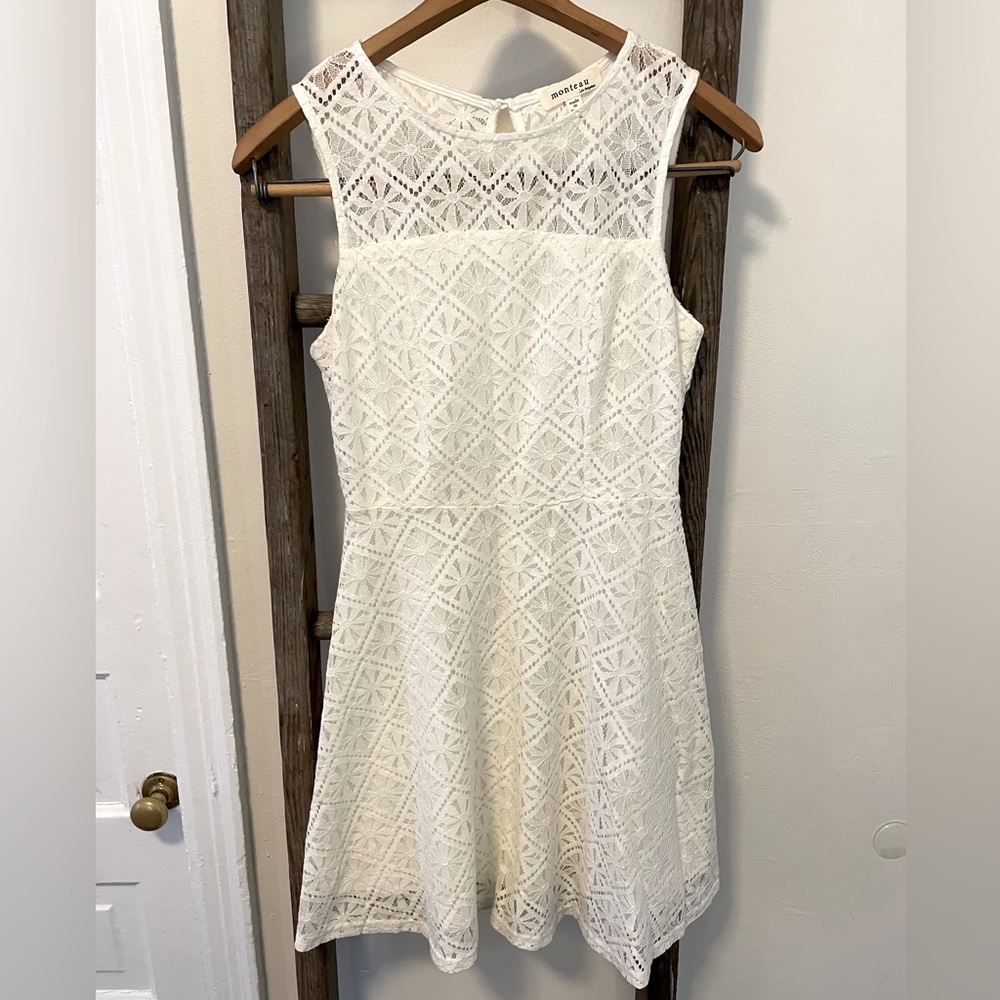 Stunning Off-White Girl's Monteau Los Angeles Dress
